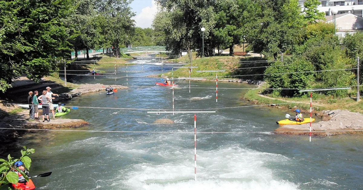 Le Parc des Eaux Vives à Huningue